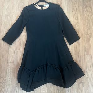 Chloe Black Ruffle Dress